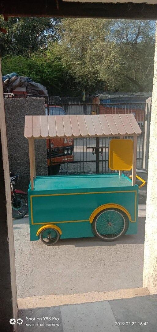 Custom branded food cart – CADMAP, Delhi