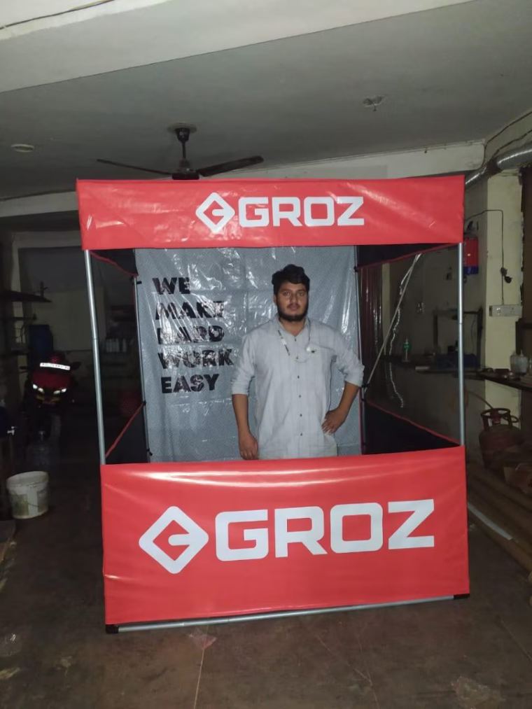 Branded promotional kiosk – CADMAP, Delhi