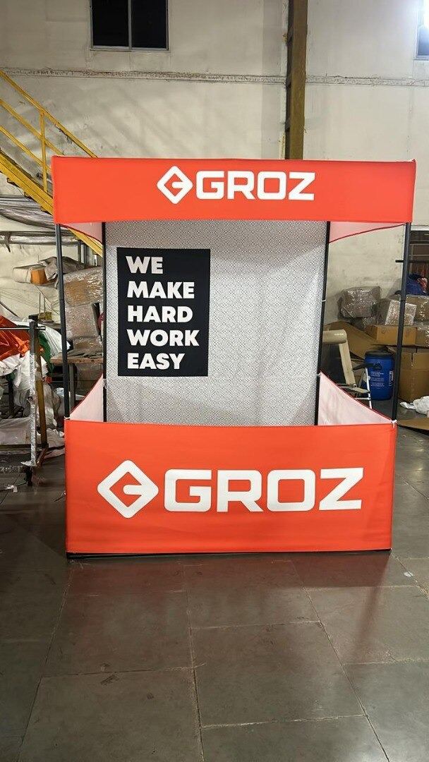Branded promotional display counter – CADMAP, Delhi